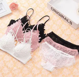 New Design to Adjustment Bra Panty Ladies Triangle Cup Sexy Lingerie Set -  China Underwear and Ladies Underwear price