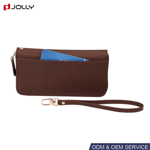 Haute Qualité Grande Capacité En Cuir Zippée Portefeuille Cas de Téléphone Pour <span class=keywords><strong>Samsung</strong></span> <span class=keywords><strong>Galaxy</strong></span> S10 S9 - Product Image 6