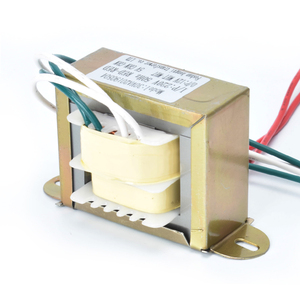 EI 28 EI 66低周波50/60HZ全銅電力単相ステップダウン変圧器220v 12v 5v純粋銅巻線