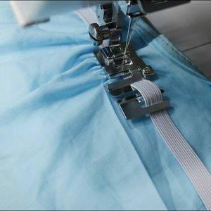 Elástico para máquina de costura, cinta de tecido elástica para máquina de costura doméstica, pés para máquina de costura de haste baixa, conjunto de calçados de costura, brother, singer e juki - Product Image 3