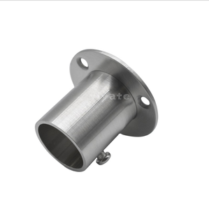 Guardaroba Flangia Rotonda Tubo di Tubo di Supporto di Sostegno - Product Image 2