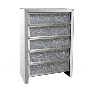 <span class=keywords><strong>Table</strong></span> <span class=keywords><strong>d</strong></span>'angle de canapé en verre miroir, diamant en écrasé, <span class=keywords><strong>avec</strong></span> tiroirs, vente en gros, 50 pièces - Product Image 6