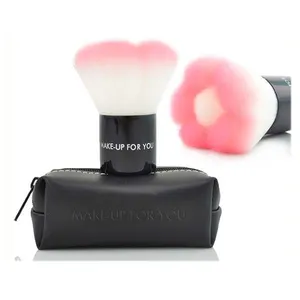 핫 잘 팔리는 Heart Shape Pink 분말 Brush Single 메이 컵 Brush 동물 Natural Hair