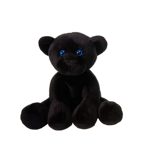 Doux noir panthère <span class=keywords><strong>en</strong></span> peluche jouets <span class=keywords><strong>en</strong></span> peluche assis <span class=keywords><strong>en</strong></span> peluche little <span class=keywords><strong>black</strong></span> <span class=keywords><strong>panther</strong></span> - Product Image 1