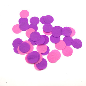 2,5 cm 1 "Multi-color fuego en forma de boda tejido de papel confeti - Product Image 1