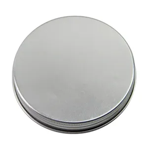 88mm Aluminium Metal Big Mouth Screw Cap For Glass Can Mason Box Plastic Jar Lid Aluminium Screw Cap