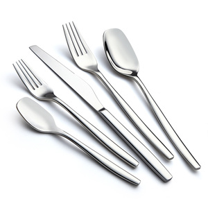 <span class=keywords><strong>Amazon</strong></span> top <span class=keywords><strong>seller</strong></span> 2018 couverts 18 10 ensemble <span class=keywords><strong>de</strong></span> vaisselle noir couverts - Product Image 3