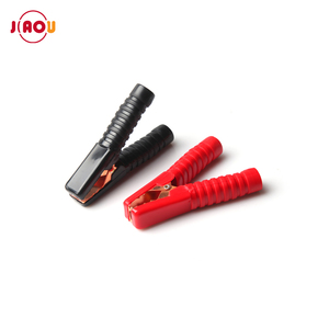 Suojiaou — <span class=keywords><strong>pince</strong></span> Crocodile isolante, téléphone portable de 140mm, 200A, <span class=keywords><strong>pince</strong></span> Crocodile rouge/noir, pour <span class=keywords><strong>batterie</strong></span> de <span class=keywords><strong>voiture</strong></span> - Product Image 3