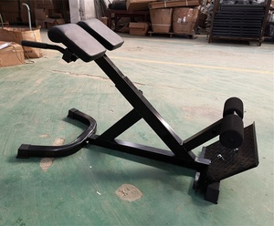 Banc hyper extensible réglable chaise romaine <span class=keywords><strong>gym</strong></span> à domicile HRRK18C - Product Image 2
