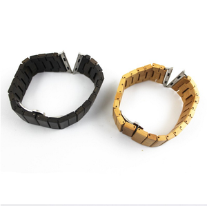 Correa de reloj de moda, accesorios de madera para <span class=keywords><strong>pulsera</strong></span> personalizada de 42mm y 38mm, <span class=keywords><strong>pulsera</strong></span> de moda de Apple, cadena y pulseras de eslabones de madera - Product Image 6