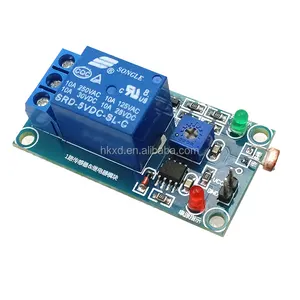 Module 5V 12V Light Photoswitch Sensor Switch LDR Photoresistor Relay Module