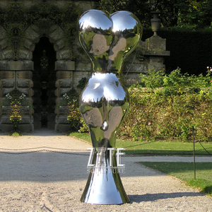 Moderna decoración <span class=keywords><strong>del</strong></span> jardín al aire libre arte grande de acero inoxidable <span class=keywords><strong>Toro</strong></span> escultura - Product Image 3