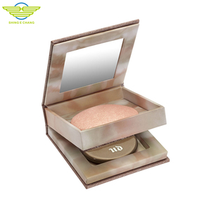 Personnalisé Boîte de Poudre de Miroir Cosmétique <span class=keywords><strong>Bouff</strong></span>ée de Poudre de Maquillage Boîte D'emballage - Product Image 2
