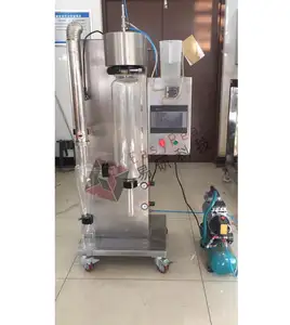 Kapasite saatte 1500 ml Shanghai, Çin küçük spreyli kurutucu meyve ve sebze suyu için kurutma makinesi için toz