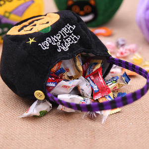 Halloween kinder süßigkeiten geschenk taschen Halloween hut tote tasche Halloween trick oder behandeln tasche - Product Image 4