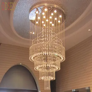 Lustre en cristal <span class=keywords><strong>de</strong></span> luxe personnalisé en usine en Chine, Guzhen - Product Image 1