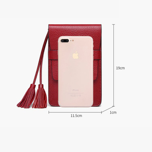 New Fashion Wallet Women <strong>Cross</strong> <strong>Body</strong> Genuine Leather Cell <strong>Phone</strong> <strong>Bag</strong> - Product Image 6