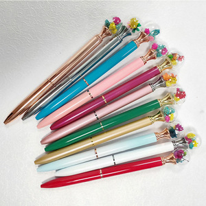 De alta calidad de <span class=keywords><strong>transferencia</strong></span> <span class=keywords><strong>térmica</strong></span> <span class=keywords><strong>bolígrafo</strong></span> varios estilo 1mm estudiante escribiendo dedicado de vidrio flor <span class=keywords><strong>bolígrafo</strong></span> - Product Image 2