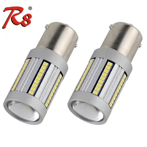 Newest 1156 BA15S LED Turn Signal Light Blinker Bulbs With Canbus Anti Hyper Flash、No Load Resistor Need 1500LM LED Bulbs