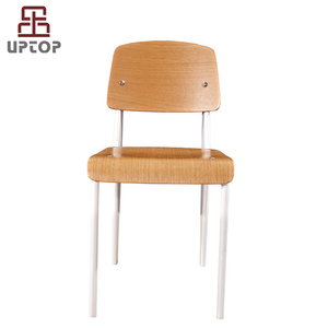 (SP-BC336) 2019 Precio al por mayor Jean Prouve silla de café estándar de madera contrachapada - Product Image 2