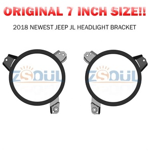 Punto 7 pulgadas ronda LED <span class=keywords><strong>faro</strong></span> con soportes <span class=keywords><strong>de</strong></span> montaje para Jeep Wrangler JL <span class=keywords><strong>faro</strong></span> accesorios más origen - Product Image 6