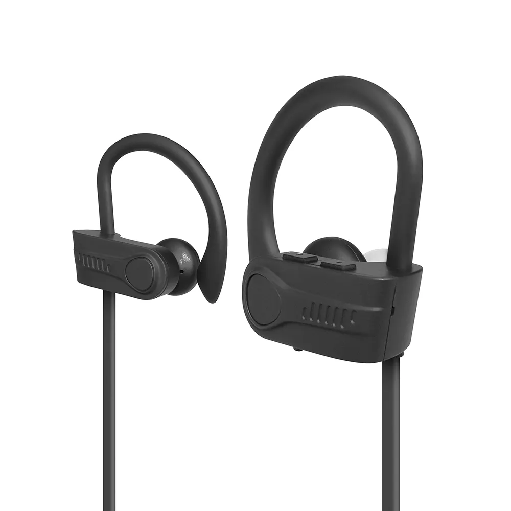 Bluetooth Headphones with Ear Hook Sports Headset With Mic Build in For Handsfree Call RU13