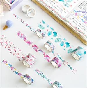 เทปวาชิสีสันสดใส เป็นมิตรกับสิ่งแวดล้อม พิมพ์ลายด้วย UV บน PVC สีตามสั่ง ใช้ซ้ำได้ ลอกออกได้ ตกแต่งได้ - Product Image 3