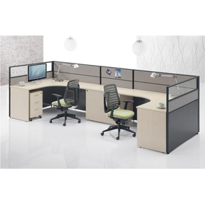 Custom made <span class=keywords><strong>U</strong></span> forme <span class=keywords><strong>bureau</strong></span> poste de travail pour le marché <span class=keywords><strong>En</strong></span> Australie - Product Image 1