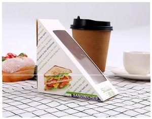 Boîtes d'emballage alimentaire à emporter, logo personnalisé, promotion de magasin de gâteaux, mode Cool et mignon boîte à sandwich coréenne populaire - Product Image 5