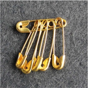 <span class=keywords><strong>Épingle</strong></span>s de sûreté en acier inoxydable de haute qualité en gros, disponibles en noir, or, argent et autres couleurs standard - Product Image 2
