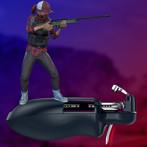 H5.0PUBGモバイルゲームパッドジョイスティックメタルL1R1トリガーゲームシュータープレーヤーforiPhone Android Phoneモバイルゲーミングゲームパッド - Product Image 3