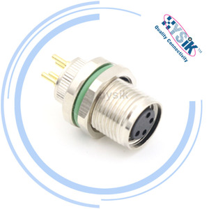 Không Thấm Nước 3 4 Pin Thông Tư M8 Cảm Biến Cáp Nối - Product Image 5