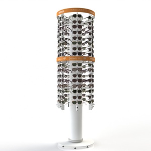 Meilleur <span class=keywords><strong>vendeur</strong></span> mode lunettes <span class=keywords><strong>magasin</strong></span> présentoir 360 rotation avec Verrouillage Tringles lunettes présentoir - Product Image 1