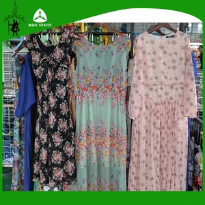 Venta al por mayor <span class=keywords><strong>de</strong></span> comprar <span class=keywords><strong>ropa</strong></span> usada a granel se señoras vestido <span class=keywords><strong>de</strong></span> seda - Product Image 1