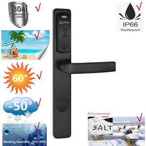 ORBITA sottile hotel serratura di portello elettrico europeo motorizzato cilindro della serratura della porta shenzhen smart serratura della porta - Product Image 2
