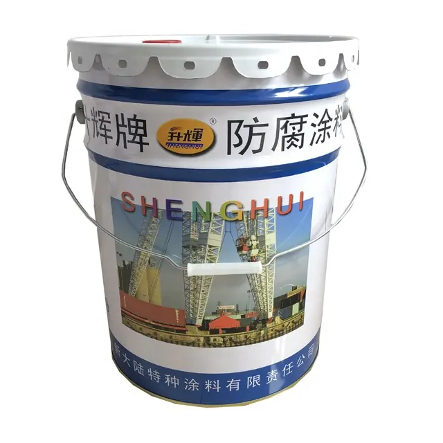 Factory Price Painted metal packing 20 litre CMYK Buckets pail Tinplate Pails