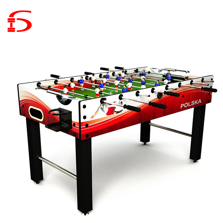 Новый продукт, настраиваемый деревянный настольный футбол, семейный веселый игровой футбольный стол