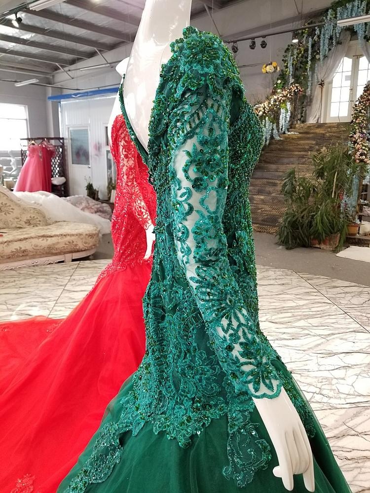 Turkish Arabic Long Sleeve Emerald Green Mother of Bride Dress Turkish Arabic Long Sleeve Emerald Green Mother of Bride Dress