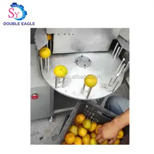 Industrial fresh citrus peeling machine with not hurt pulp