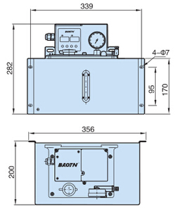 Los proveedores de China BAOTN de baja presión Electric12V lubrican con <span class=keywords><strong>aceite</strong></span> el sistema de lubricación central de la bomba hid - Product Image 2