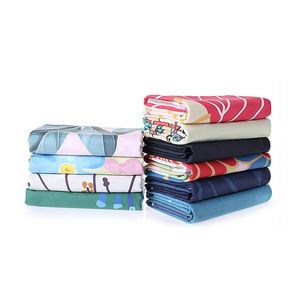 Tapis de <span class=keywords><strong>yoga</strong></span> en PU extra épais avec impression numérique, nouveau design, antidérapant, absorbant la transpiration, sans risque de blessure - Product Image 5