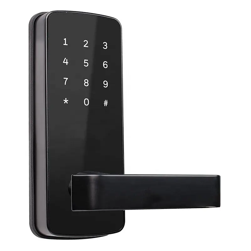 TT Bloqueio Controle Remoto Wifi Senha Número de Alarme RFID Smart Hotel Cofre Digital Airbnb Bloqueio Maçaneta da porta