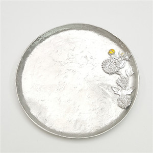 Wholesale Metal Tin <strong>Coaster</strong> Coffee Cup Saucer Black Tea Green Tea Cup Mat for <strong>Drinking</strong> <strong>Coaster</strong> - Product Image 4