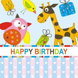 Serviettes <span class=keywords><strong>en</strong></span> <span class=keywords><strong>papier</strong></span> <span class=keywords><strong>en</strong></span> pâte de bois pour fêtes d'enfants, thèmes Pâques, Journée de la Terre, Noël - Product Image 3