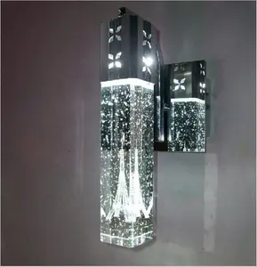 Bubble Crystal Column Bedside LED Bulbsランプ4W Living Room Mirror Front Wallライト