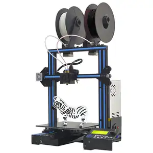 Geeetech A10M multi color Mixing large open build aluminium extrusion 3d printer kit dual extruder Printer 3 D