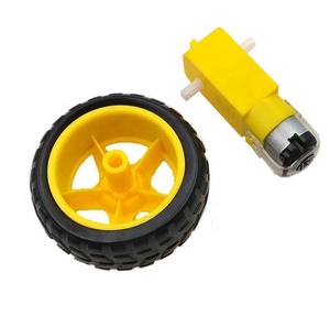 Khung gầm xe thông minh Robot lốp + DC động cơ bánh răng - Product Image 1