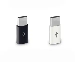 Carcasa de aleación de aluminio conector USB tipo C macho a Micro USB hembra adaptador USB tipo C