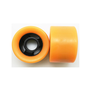 Beste Qualität 63mm 90% Rebound Kunden spezifisches Logo Drucken 88A 90A 92A 95A 98A Harte Härte Gutes Fahren PU Quad Rollschuh räder - Product Image 3