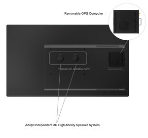 Inteligente de 55 pulgadas Panel plano 3D proyección interactiva sistema pizarra 4 <span class=keywords><strong>K</strong></span> TV Multi Touch educación todo en una PC - Product Image 5